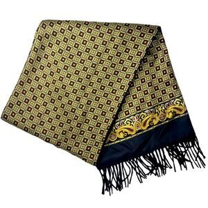 EUC - Jos A Bank Silk and Wool Muffler Scarf